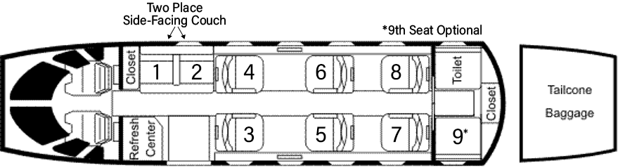 Standard cabin