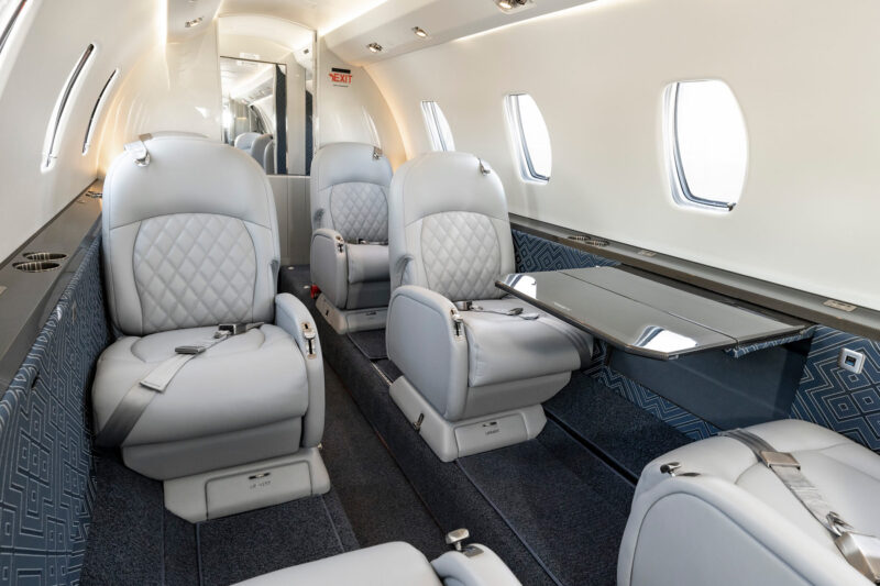 Citation Excel Eagle interior refurb